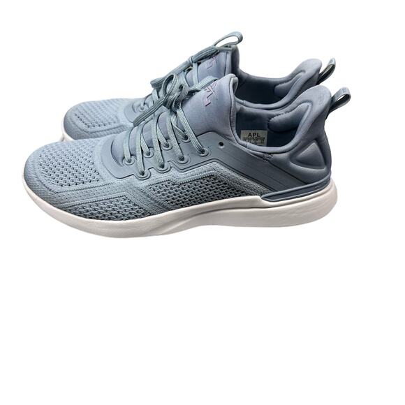 APL Womens Size 10 Frozen Gray White Techloom Tracer Sneakers - Picture 1 of 10